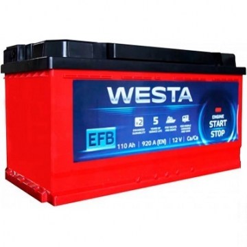 WESTA RED EFB 110Ah 920A R+6